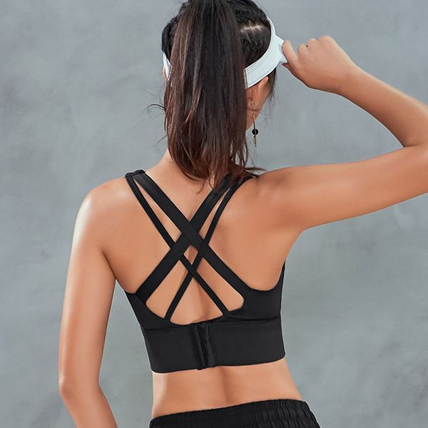 adjustable women sport bra plus size crop running fitness yoga gym bra padded athletic super push up sports bra active wear, White;red
adjustable women sport bra plus size crop running fitness yoga gym bra padded athletic super push up sports bra active wear, White;red