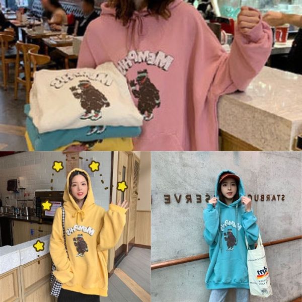 f8tck 2020 and sweater winter fashion casual women's clothing korean style loose autumn slimming age-reducing hooded printed sweater, Black
f8tck 2020 and sweater winter fashion casual women's clothing korean style loose autumn slimming age-reducing hooded printed sweater, Black