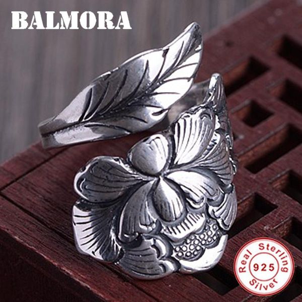 band rings balmora 925 sterling silver peony flower vintage open for women lady lover fashion thai jewelry anillos sy22654
band rings balmora 925 sterling silver peony flower vintage open for women lady lover fashion thai jewelry anillos sy22654