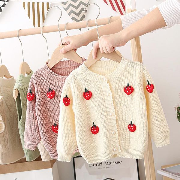 pullover girl's sweater 2021 spring clothing style western stereo stberry cardigan baby cotton knitwear coat childre, Blue
pullover girl's sweater 2021 spring clothing style western stereo stberry cardigan baby cotton knitwear coat childre, Blue