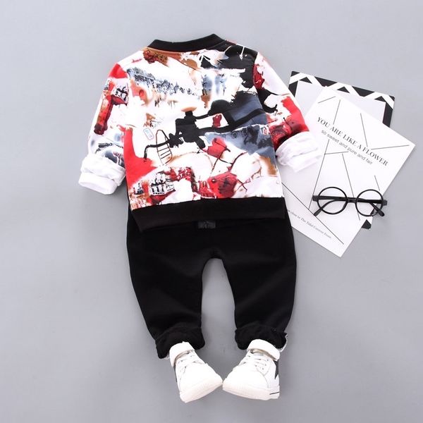 new spring autumn children boys clothes kids ink painting clothing suit jacket t shirt pants /sets infant cotton tracksuits lj201202, White
new spring autumn children boys clothes kids ink painting clothing suit jacket t shirt pants /sets infant cotton tracksuits lj201202, White