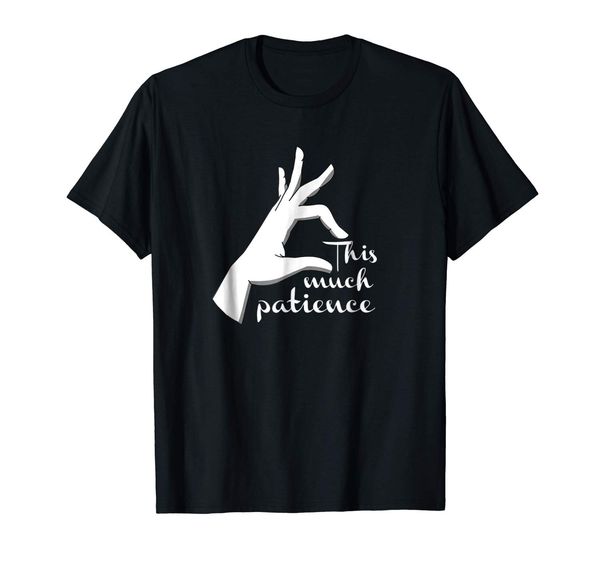 this much patience t shirt short sleeves new fashion t-shirt men clothing different colours sport hooded sweatshirt hoodie
this much patience t shirt short sleeves new fashion t-shirt men clothing different colours sport hooded sweatshirt hoodie