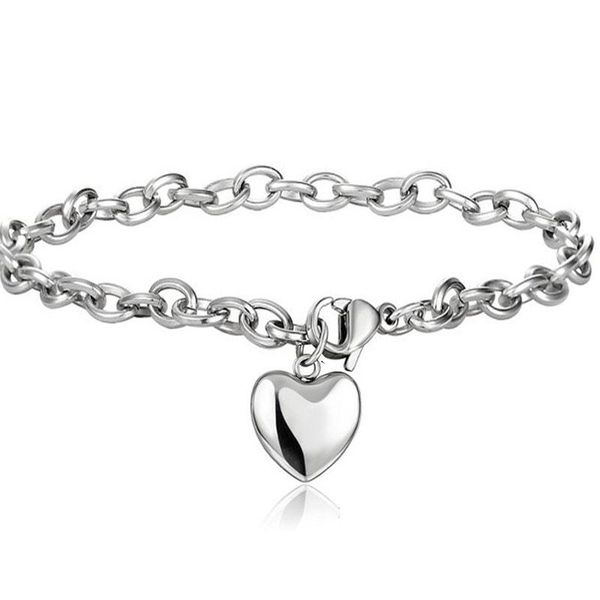 love heart tag браслет золото из нержавеющей стали звено цепи браслеты женщины романтическое свадебное tiffan ювелирные изделия femme, Black
love heart tag браслет золото из нержавеющей стали звено цепи браслеты женщины романтическое свадебное tiffan ювелирные изделия femme, Black