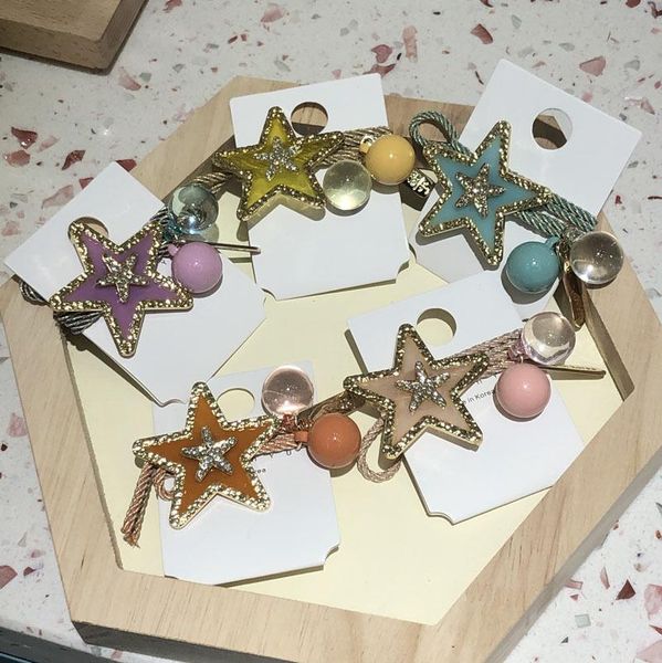 hair bun maker south korea dongdaemun cool hollow out band girl's online celebrity simple versatile five-pointed star headband elegant, Brown
hair bun maker south korea dongdaemun cool hollow out band girl's online celebrity simple versatile five-pointed star headband elegant, Brown