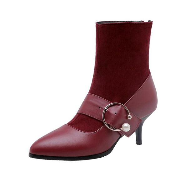boots woman super big size 32-48 round toe med knee women casual increased high heel 6cm fashion warm shoes 66-6, Black
boots woman super big size 32-48 round toe med knee women casual increased high heel 6cm fashion warm shoes 66-6, Black