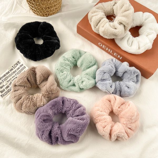 new furry winter warm soft hair scrunchies warm elastic women girls ponytail holder hair rubber r accessories
new furry winter warm soft hair scrunchies warm elastic women girls ponytail holder hair rubber r accessories