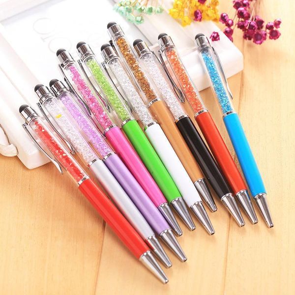 14 colors crystal gel pen fashion creative stylus orange touch pen for writing stationery office & school black refill1
14 colors crystal gel pen fashion creative stylus orange touch pen for writing stationery office & school black refill1