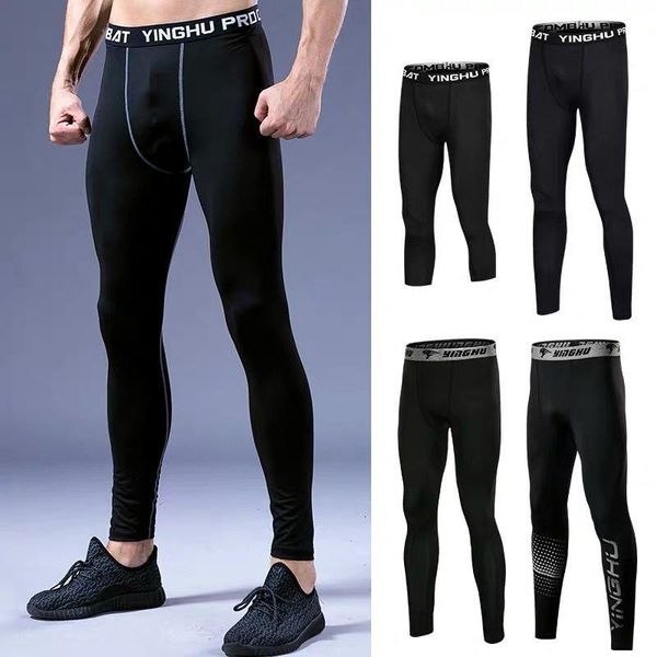 mens bodybuilding pants fitness mens compression pants yoga running leggings men sports base layer fitness trousers runing, Black;blue
mens bodybuilding pants fitness mens compression pants yoga running leggings men sports base layer fitness trousers runing, Black;blue