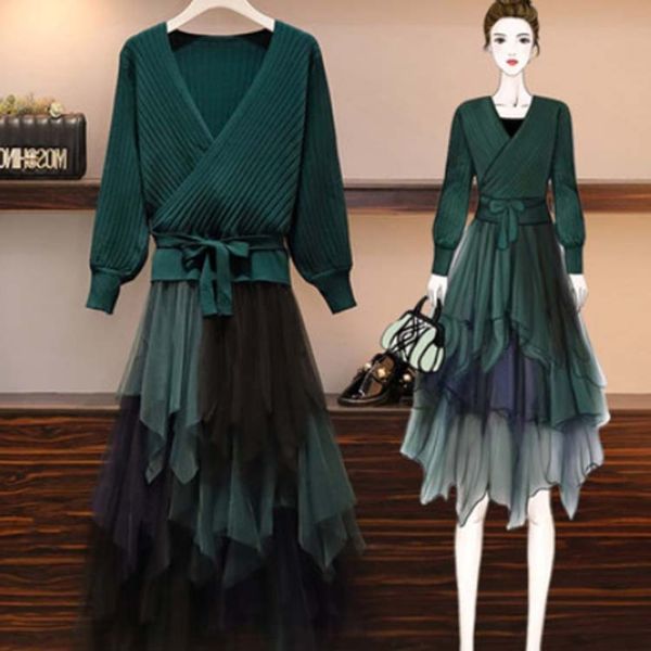 big size women's fat sister early autumn 2020 new spring looks thin foreign style two piece suit dress for reducing age and, Black;gray
big size women's fat sister early autumn 2020 new spring looks thin foreign style two piece suit dress for reducing age and, Black;gray