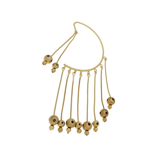 chain beads ear hanging metal ball exaggerated tassel long earrings earrings jewelry female j190630, Golden
chain beads ear hanging metal ball exaggerated tassel long earrings earrings jewelry female j190630, Golden