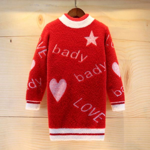 winter 2019 new girls' t-shirt wtern sle children's fashionable medium length mink cashmere sweater, Blue
winter 2019 new girls' t-shirt wtern sle children's fashionable medium length mink cashmere sweater, Blue