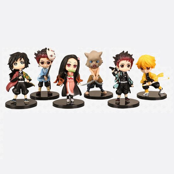 6 pics set action figures models anime figures kids toy doll car ornaments child collectible toys decoration birthday gift
6 pics set action figures models anime figures kids toy doll car ornaments child collectible toys decoration birthday gift