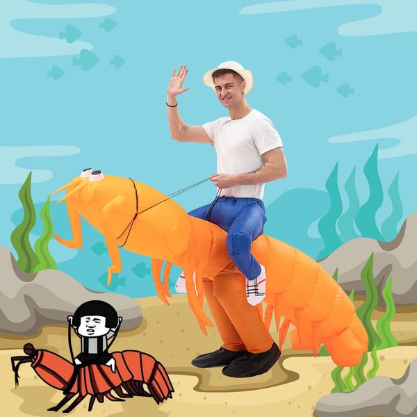 mascot costumes exotic inflatable party costumes leather shrimp school activities atmosphere toys makeup halloween birthday easter, Red;yellow
mascot costumes exotic inflatable party costumes leather shrimp school activities atmosphere toys makeup halloween birthday easter, Red;yellow