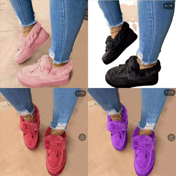 r63nn women home slipper plus snow boots velvet woman slide shoes women shoes de cotton yarn summer plush indoor warm cotton for zapatos, Black
r63nn women home slipper plus snow boots velvet woman slide shoes women shoes de cotton yarn summer plush indoor warm cotton for zapatos, Black