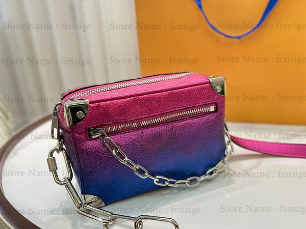 mini soft trunk box bag bule pink vintage signature printed shoulder bag crossbody chain clutch monograms canvas chains handbag mens handle
mini soft trunk box bag bule pink vintage signature printed shoulder bag crossbody chain clutch monograms canvas chains handbag mens handle