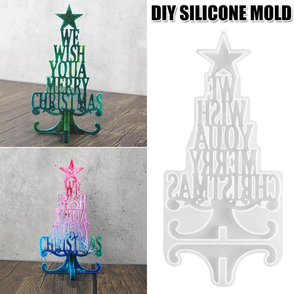 diy crystal christmas series epoxy resin mold christmas tree letter silicone mold decoration resin silicone md 
diy crystal christmas series epoxy resin mold christmas tree letter silicone mold decoration resin silicone md