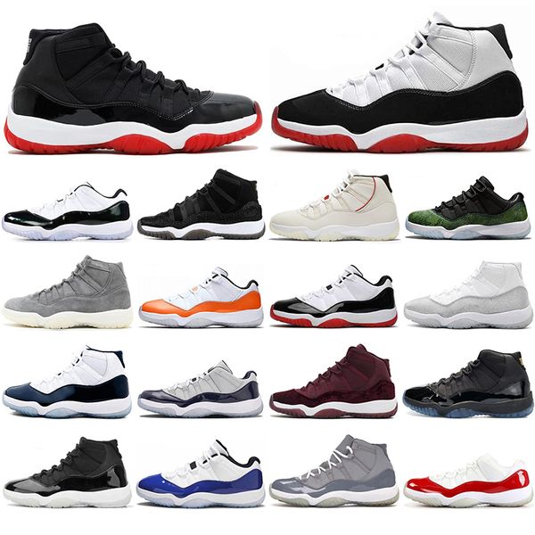 2021 fashion 11 11s men basketball shoes heiress cap and gown concord gamma blue high white bred mens trainers women sports sneakers 36-47, White;red
2021 fashion 11 11s men basketball shoes heiress cap and gown concord gamma blue high white bred mens trainers women sports sneakers 36-47, White;red