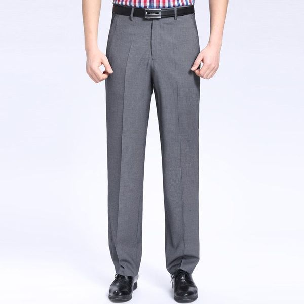 new arrivals silk anti-wrinkle ironing trousers for men summer thin men's suit pants, White;black
new arrivals silk anti-wrinkle ironing trousers for men summer thin men's suit pants, White;black