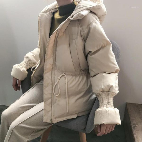 hooded parkas women 2019 winter new fashion pleated loose comfortable female parkas warm solid color casual women hiver overcoat1, Black
hooded parkas women 2019 winter new fashion pleated loose comfortable female parkas warm solid color casual women hiver overcoat1, Black