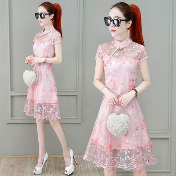 bg3lc dress cheongsam summer women's dress 2020 new fashion hanfu improved cheongsam chinese s-143798 skirt style kgack, Black;gray
bg3lc dress cheongsam summer women's dress 2020 new fashion hanfu improved cheongsam chinese s-143798 skirt style kgack, Black;gray