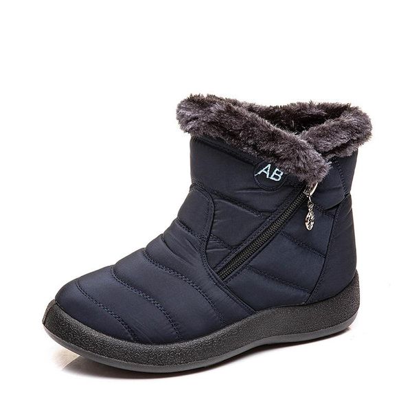 plus size women's boots winter new warm ladies snow boots women's side zipper simple cotton casual shoes, Black
plus size women's boots winter new warm ladies snow boots women's side zipper simple cotton casual shoes, Black