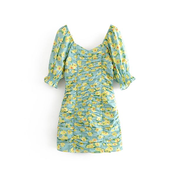 2021 new autumn refreshing winter elegant green flower slimming dress casual square neck flowers vintage mini dresses bmjb, Black;gray
2021 new autumn refreshing winter elegant green flower slimming dress casual square neck flowers vintage mini dresses bmjb, Black;gray