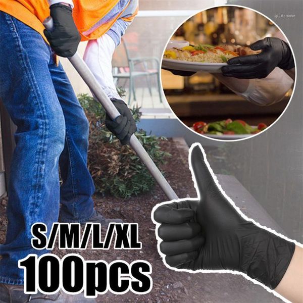 disposable gloves nitrile black 100pcs/lot grade waterproof allergy work safety mechanic1
disposable gloves nitrile black 100pcs/lot grade waterproof allergy work safety mechanic1