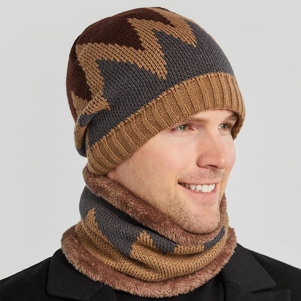 2020 NEW 2Pcs Men Winter Flame Pattern Knitted Beanie Hat Circle Scarf Set Cycling Windproof Plush Lined Skull Cap Neck Warmer, Blue;gray
2020 NEW 2Pcs Men Winter Flame Pattern Knitted Beanie Hat Circle Scarf Set Cycling Windproof Plush Lined Skull Cap Neck Warmer, Blue;gray