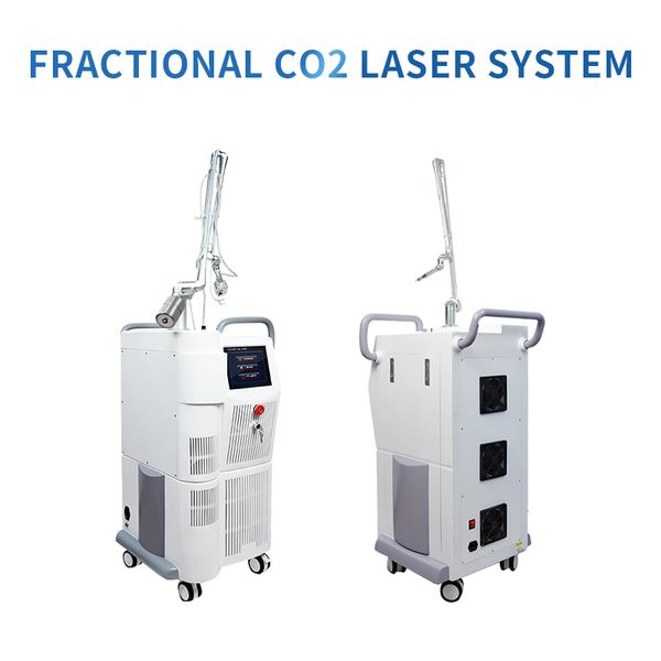 vertical rf tube 10600nm wavelength fractional co2 laser machine, Black 
vertical rf tube 10600nm wavelength fractional co2 laser machine, Black