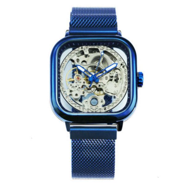 style leisure hollow new men's out forsing square automatic mechanical watch 2021wy54, Slivery;brown
style leisure hollow new men's out forsing square automatic mechanical watch 2021wy54, Slivery;brown