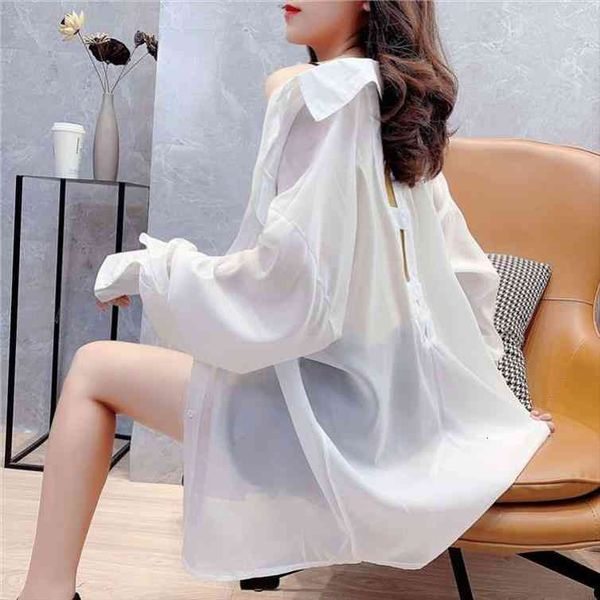 women blouse summer purple shirt loose long sleeve shirt coat women blusas ropa de mujer, White
women blouse summer purple shirt loose long sleeve shirt coat women blusas ropa de mujer, White