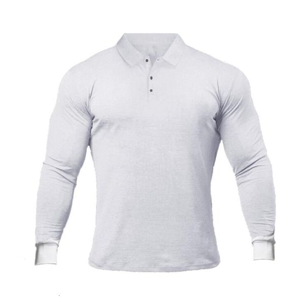 brand workout shirt mens clothing casual polo shirts breathable sports long sleeve gyms fashion bodybuilding men's polos, White;black
brand workout shirt mens clothing casual polo shirts breathable sports long sleeve gyms fashion bodybuilding men's polos, White;black
