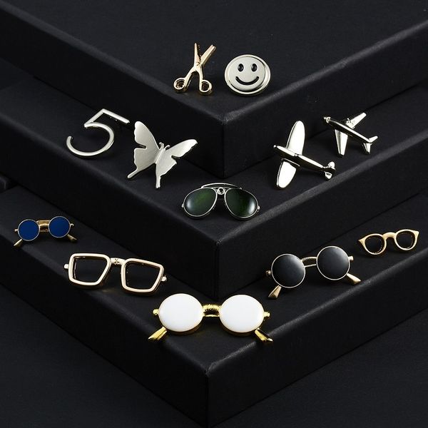 enamel women men fashion brooches pin alloy glasses sunglasses frame openwork scissor aircraft badge clothing accessories
enamel women men fashion brooches pin alloy glasses sunglasses frame openwork scissor aircraft badge clothing accessories