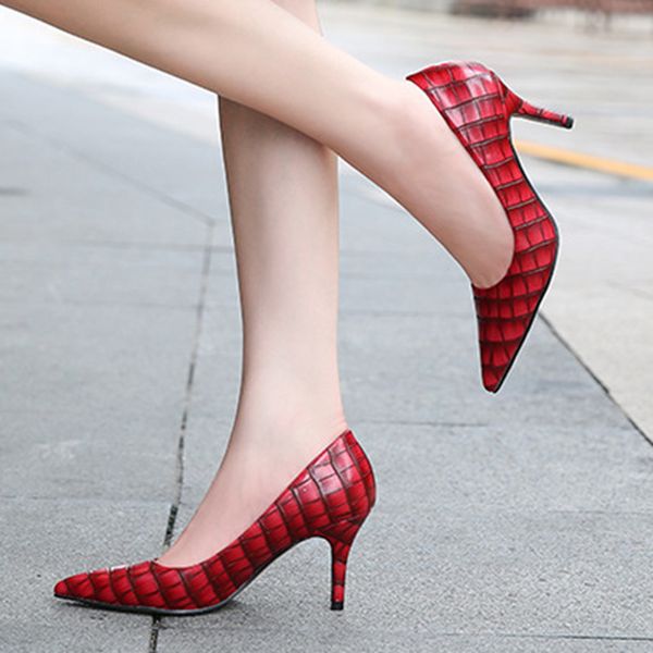 pointed-toe stilettos daily pump high heel 7.5cm shoes for women large size 35-46 high heel fashion shoesmultifunction, Black
pointed-toe stilettos daily pump high heel 7.5cm shoes for women large size 35-46 high heel fashion shoesmultifunction, Black