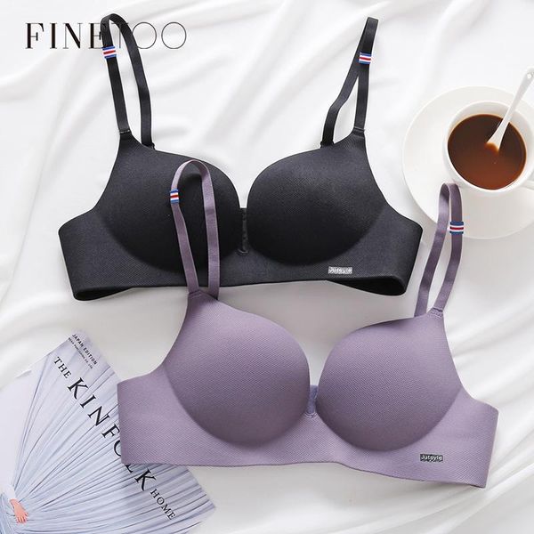 finetoo women bra soft wireless bras women lingerie fashion adjusted seamless bralette female a b cup push up bra underwear1, Red;black
finetoo women bra soft wireless bras women lingerie fashion adjusted seamless bralette female a b cup push up bra underwear1, Red;black