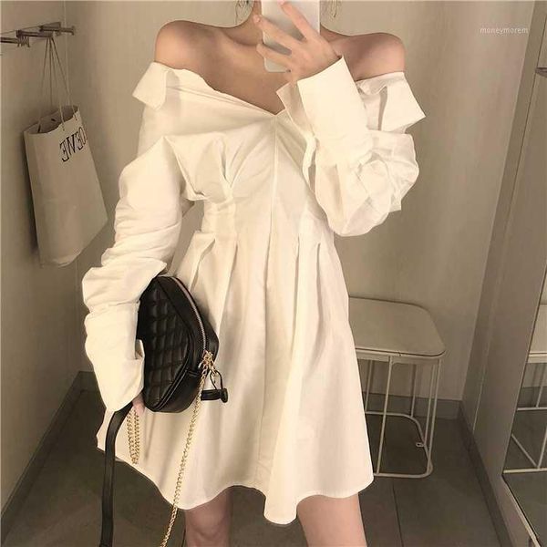 casual dresses korean style women's clothing chic turn-down collar short dress autumn female temperament mini vestidos femininos 1, Black;gray
casual dresses korean style women's clothing chic turn-down collar short dress autumn female temperament mini vestidos femininos 1, Black;gray