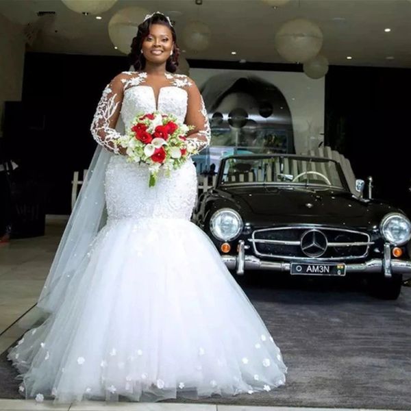 plus size fashion mermaid wedding dress arrival lace long sleeves arabic muslim vestido de noiva romantic appliques ruffles gowns 2022, White
plus size fashion mermaid wedding dress arrival lace long sleeves arabic muslim vestido de noiva romantic appliques ruffles gowns 2022, White