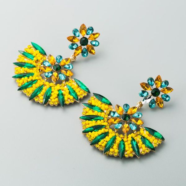 korean and european fashion bohemia earrings for woman half round hollowing out earrings inlaid shiny rhinestone and seed beads, Silver
korean and european fashion bohemia earrings for woman half round hollowing out earrings inlaid shiny rhinestone and seed beads, Silver