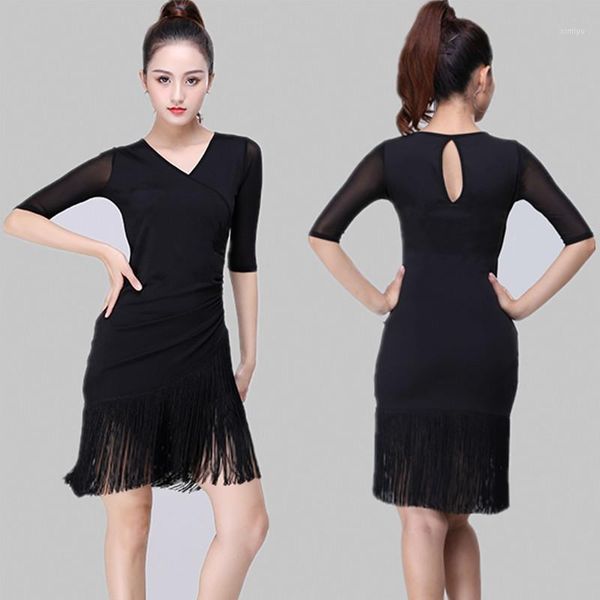 female latin costume women fringed latin dress lady ballroom chacha samba for girl dance clothing performance dancewear1, Black;red
female latin costume women fringed latin dress lady ballroom chacha samba for girl dance clothing performance dancewear1, Black;red