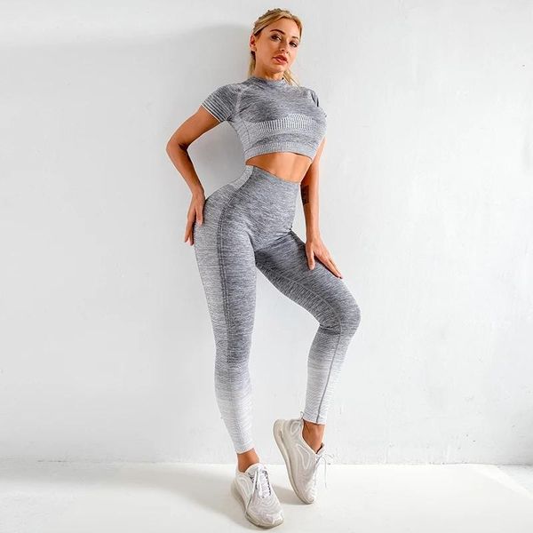 seamless women yoga set workout sportswear gym clothing fitness long sleeve crop high waist leggings sports suits, White;red
seamless women yoga set workout sportswear gym clothing fitness long sleeve crop high waist leggings sports suits, White;red