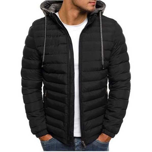 2020 new waterproof winter jacket men hoodied parka men warm winter coat thicken zipper camouflage mens jackets, Black
2020 new waterproof winter jacket men hoodied parka men warm winter coat thicken zipper camouflage mens jackets, Black