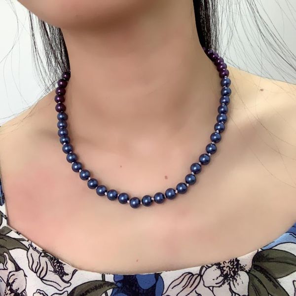 charms necklace round simulated pearl beads strand chain for women chain glass pearl shell choker necklaces jewelry 18inch a913, Silver
charms necklace round simulated pearl beads strand chain for women chain glass pearl shell choker necklaces jewelry 18inch a913, Silver