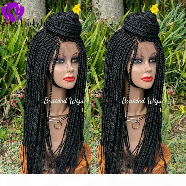 fashion middle part american braided lace front wig long black box braid wig heat resistant brown blonde synthetic braiding hair wigs, Black;brown
fashion middle part american braided lace front wig long black box braid wig heat resistant brown blonde synthetic braiding hair wigs, Black;brown
