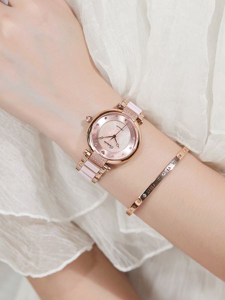 caluola ceramic steel watch womens fashion trend automatic mechanical watch diamond genuine brand womens watch fashion, Slivery;brown
caluola ceramic steel watch womens fashion trend automatic mechanical watch diamond genuine brand womens watch fashion, Slivery;brown