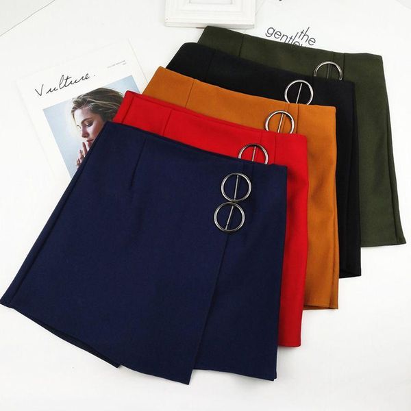 women stretchy high waist anti-light irregular pleated short college skirt solid color a-line miniskirt, Black
women stretchy high waist anti-light irregular pleated short college skirt solid color a-line miniskirt, Black