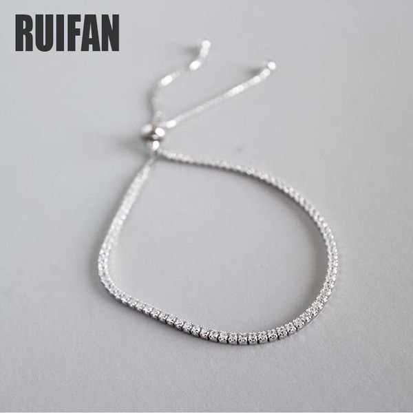 ruifan 925 sterling silver ladies cubic zirconia tennis bracelet women female trendy box chain wrist bracelets jewelry ybr060 200925, Black
ruifan 925 sterling silver ladies cubic zirconia tennis bracelet women female trendy box chain wrist bracelets jewelry ybr060 200925, Black