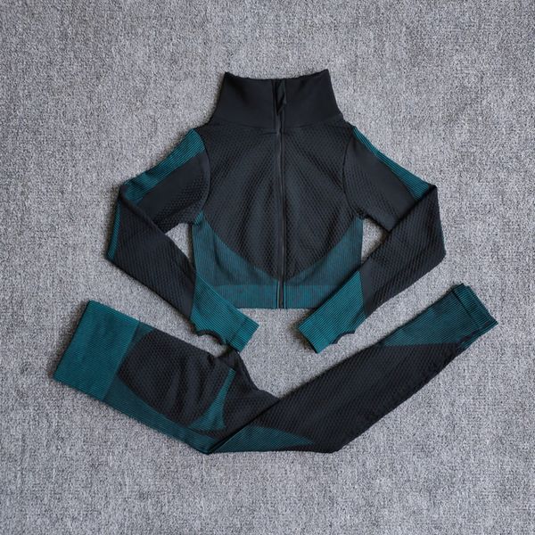 seamless yoga set women fitness gym clothing yoga long sleeve shirts high waist running leggings workout pants sports suits c0122, Gray
seamless yoga set women fitness gym clothing yoga long sleeve shirts high waist running leggings workout pants sports suits c0122, Gray