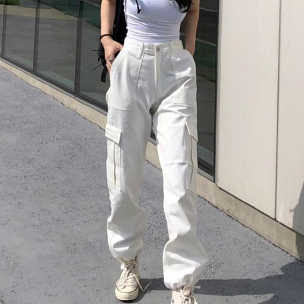 2021 new chic south korea east gateurban leisure beautiful waist high casual pants multi-pocket leg overalls clothes 7mvr, Black;white
2021 new chic south korea east gateurban leisure beautiful waist high casual pants multi-pocket leg overalls clothes 7mvr, Black;white