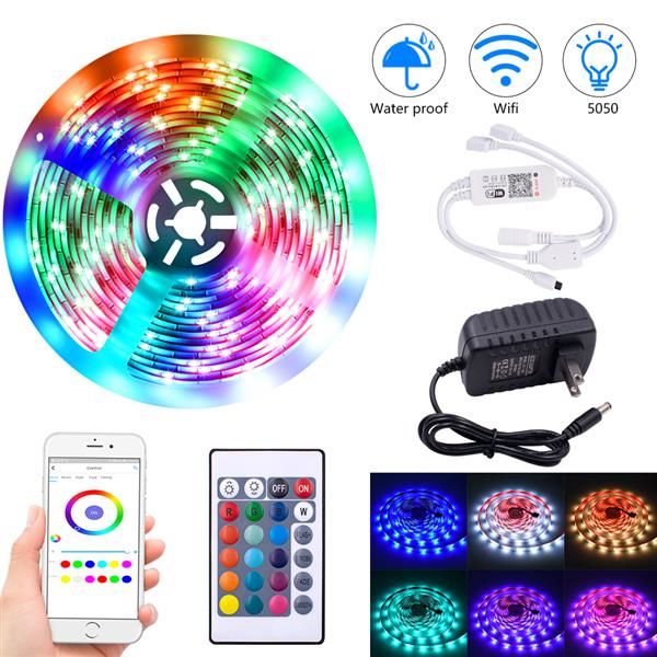 12v-5050 rgb wifi remote control 10 meters 24 keys 300 lights (40w) light strip dual disk
12v-5050 rgb wifi remote control 10 meters 24 keys 300 lights (40w) light strip dual disk
