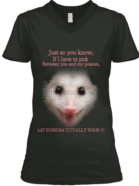 men t shirt possum wins women t-shirt sport hooded sweatshirt hoodie